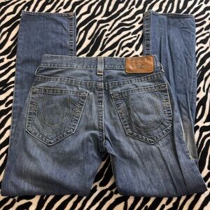 True religion straight leg jeans